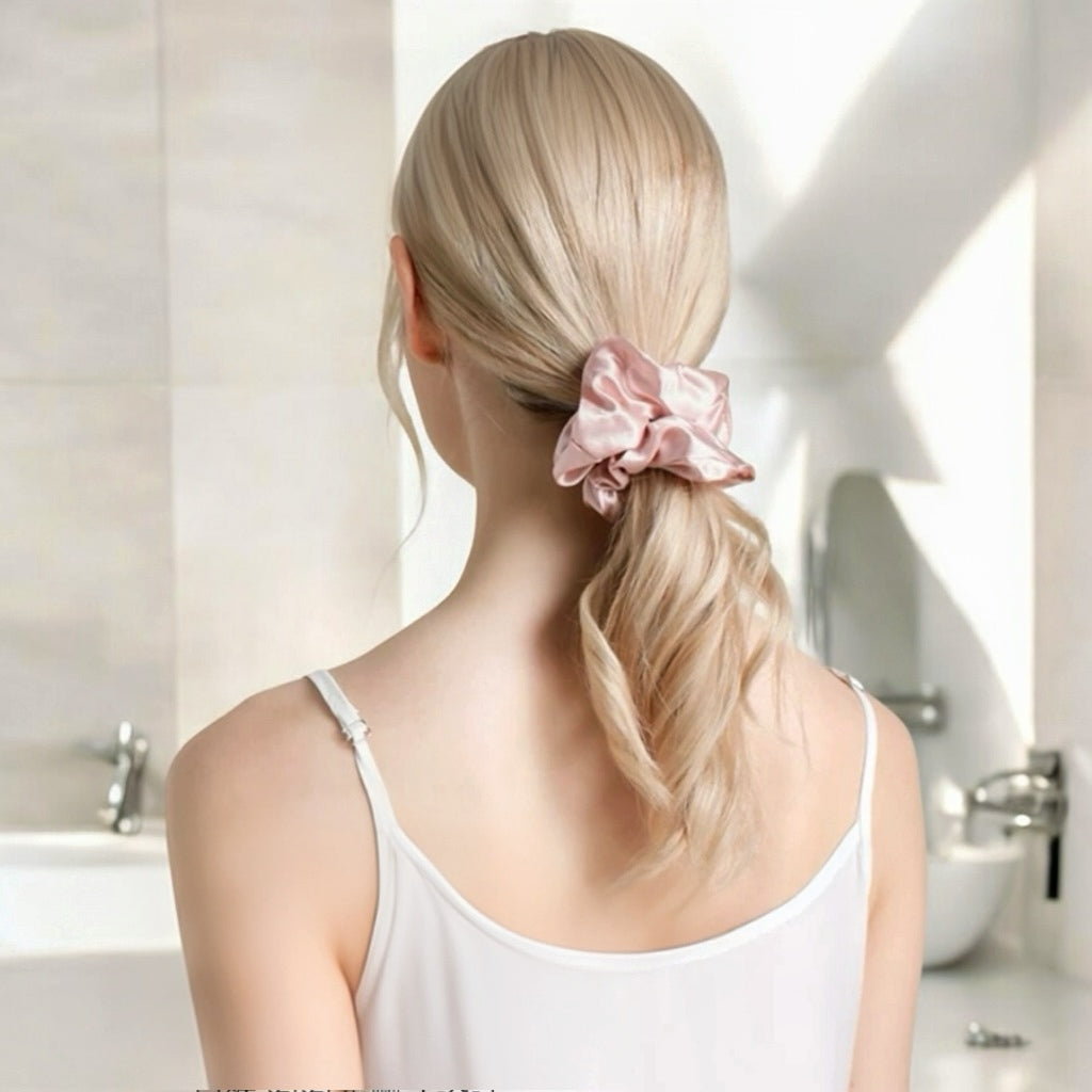 100% Pure Mulberry Silk Hair Scrunchie