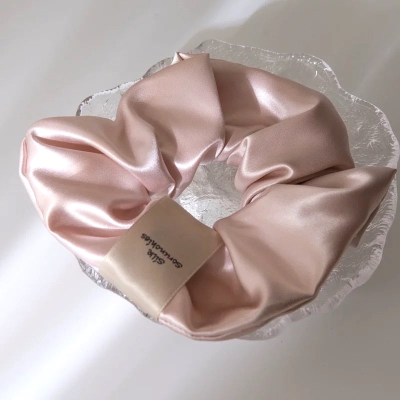 100% Pure Mulberry Silk Hair Scrunchie