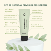 SPF 50 Natural Physical Sunscreen