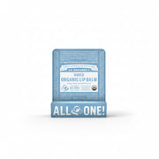 Dr Bronner’s Naked Organic Lip Balm packaging fragrance free organic lip care