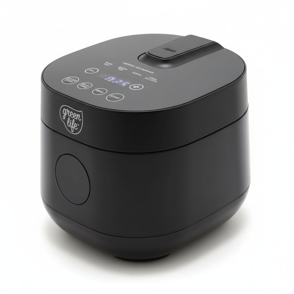 GreenLife Go Grains rice and grains cooker black ceramic non stick bowl