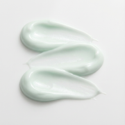 Light cream texture swatch of SKIN1004 Centella Hyalu-Cica Moisture Cream on white background
